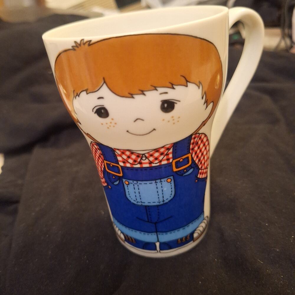 Vintage 1970’s Fred Roberts "Little Boy Farm" Mug